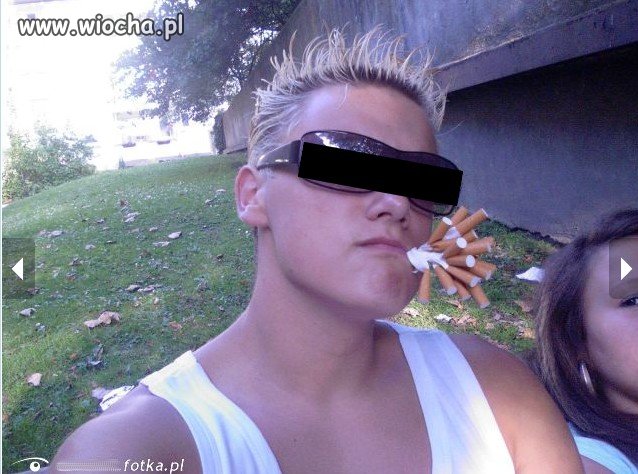 Jeden  byłby za mało dla macho 