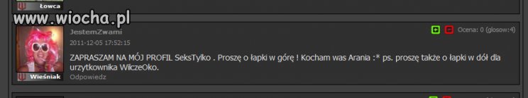 To jest poprostu żałosne...