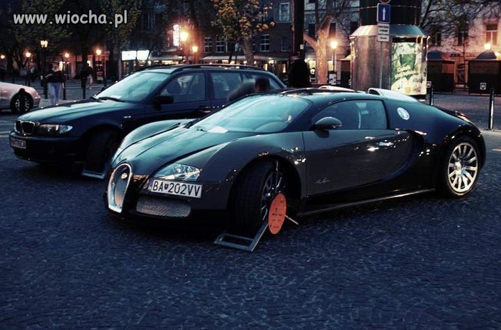 Stać go na Bugatti