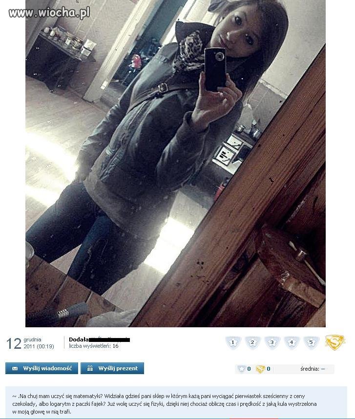 Brudne lustro + dziwna mina = nic nowego