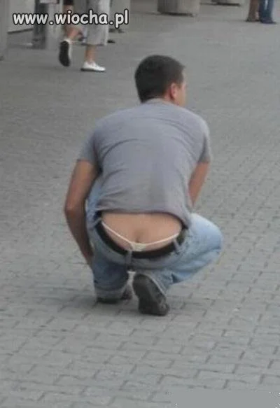 Fajne mam stringi...