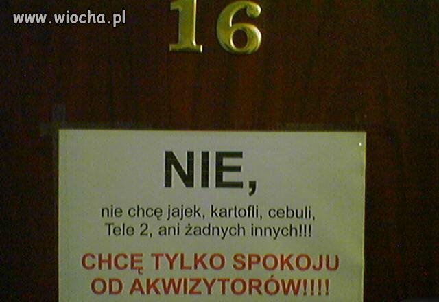 Nie...