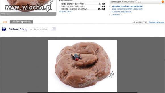 Allegro nawet kupę oferuje. 