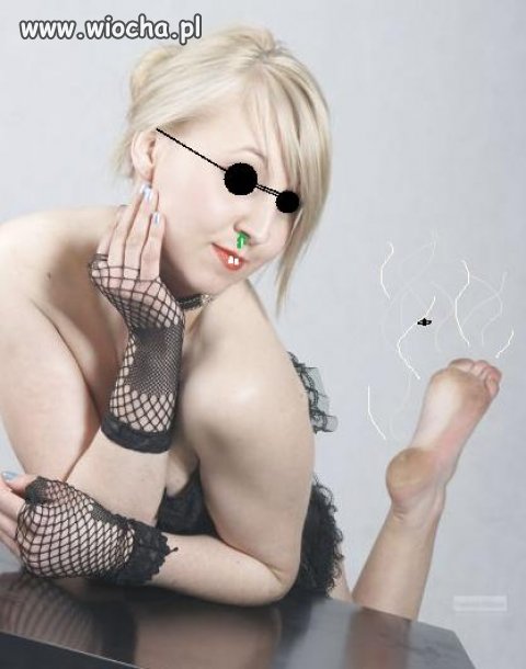 Prawdziwa modelka ...