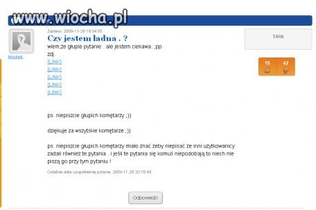 Niedowartościowana dziewczynka.