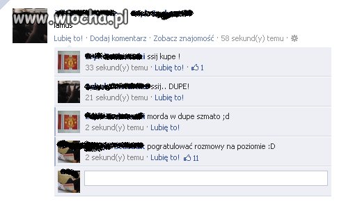 Rozmowa na poziomie...