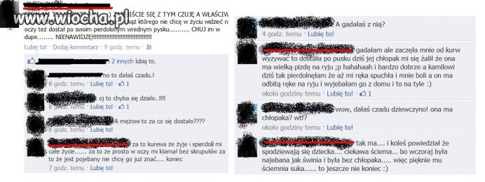 Pobiłam męża - a pochwalę się na FB!!