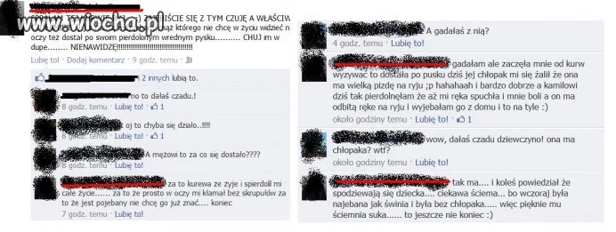 Pobiłam męża - a pochwalę się na FB!!