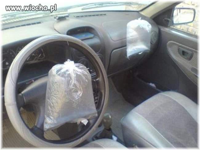 Twoje auto też nie ma poduszek powietrznych?