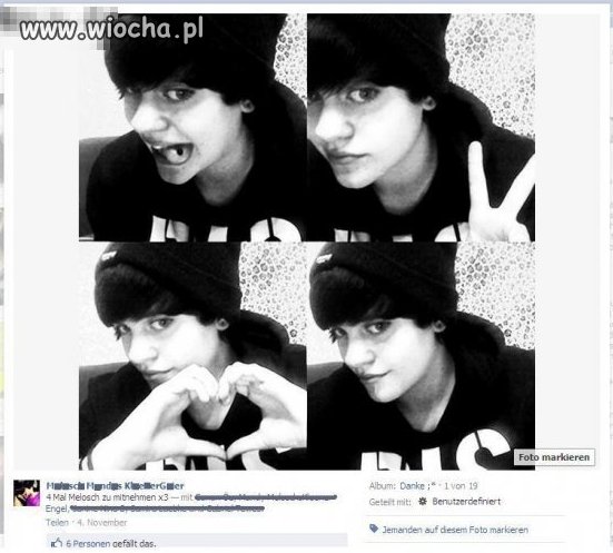 New justin bieber???