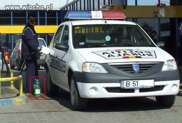 Rumuński policjant