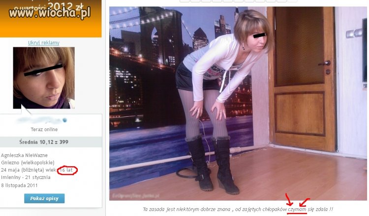 Dziewczę 16 letnie znakomite z polskiego...