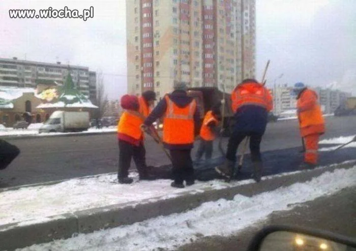 Drogowcy tak się śpieszą