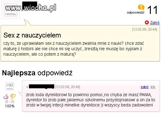 Nie ma to jak sensowne pytania