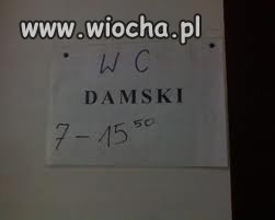 U mnie w szkole...