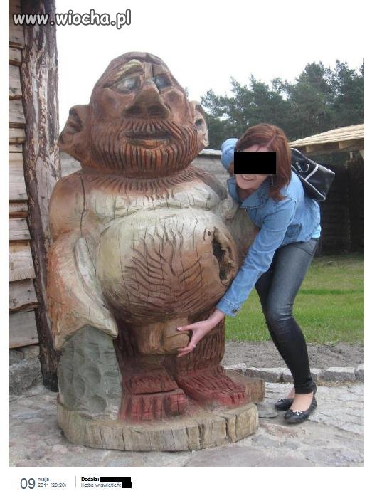 Kobieta na wycieczce