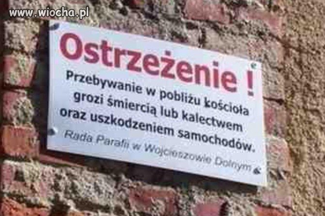 Ostrzeżenie!