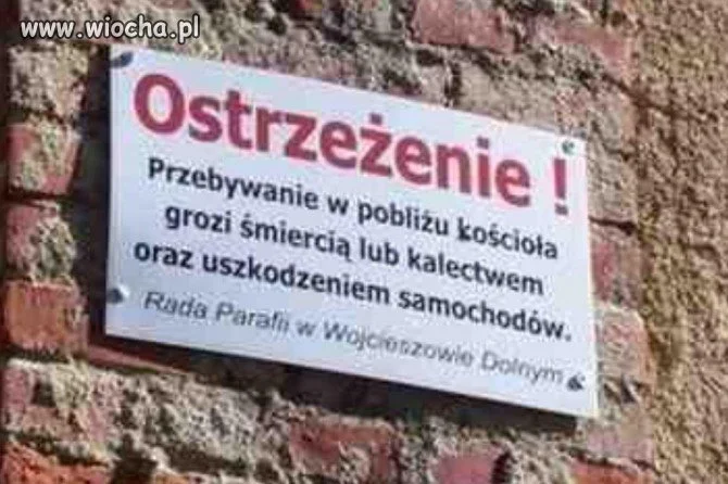 Ostrzeżenie!