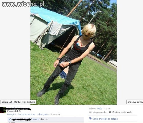 Dziewczyna z wąsem?