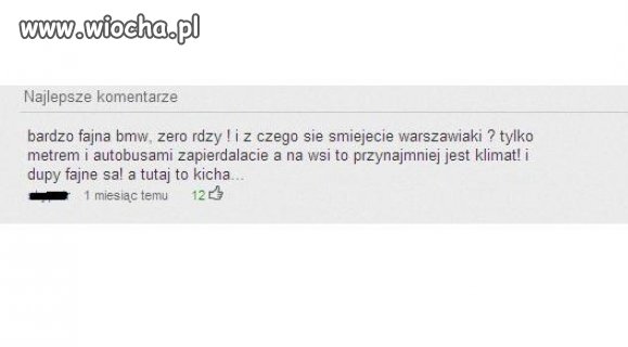 Na dupy to tylko na wieś!!