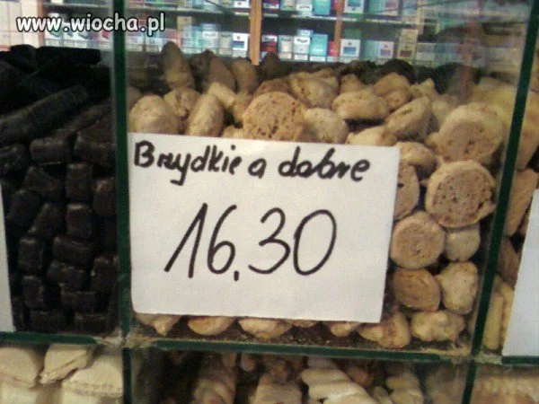 Brzydkie a dobre...