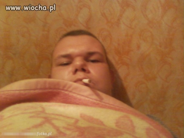Ojj słodki misiaczek pod kocykiem