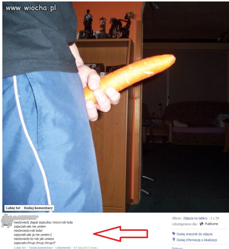 Pewnie mu przykro, że takiego nie ma