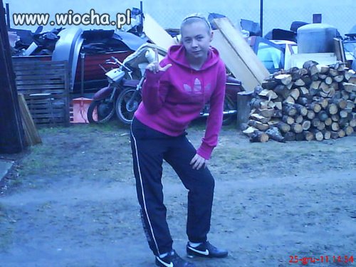 Niema to jak słit focia na złomie.