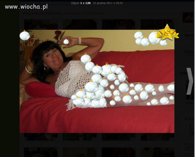 Cała jestem w bombkach