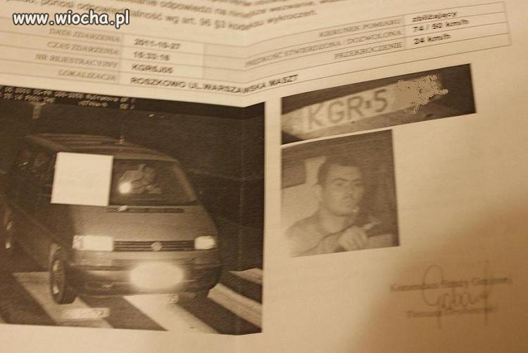 Nie ma  to jak dodać zdjęcie z fotoradaru na NK