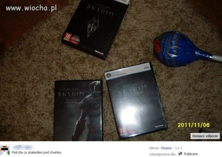Dziecko lansuje się tym...