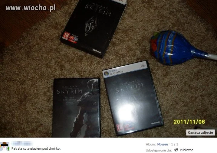 Dziecko lansuje się tym...