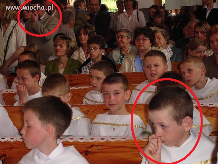 A na górze chyba tatuś 