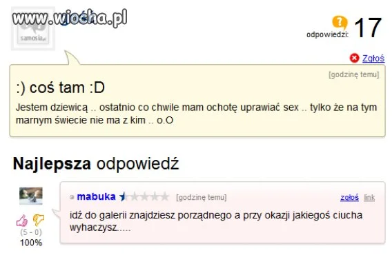 Gdy masz taki "poważny problem"