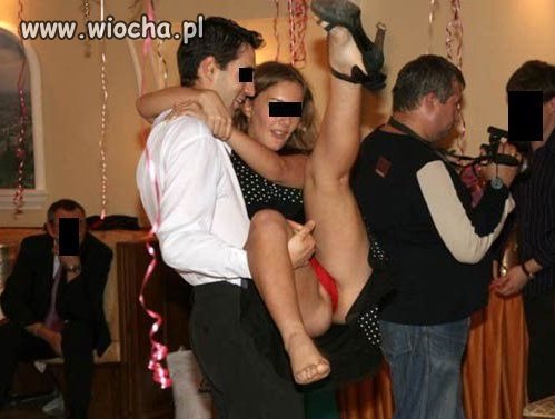 Coś się pani wypsło...