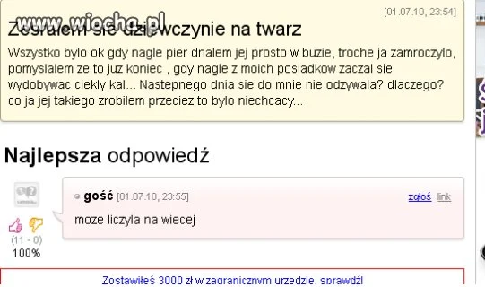 Zesrałem się