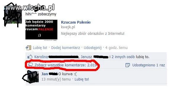 No to rzuci.