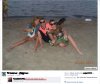 Melanż na plaży