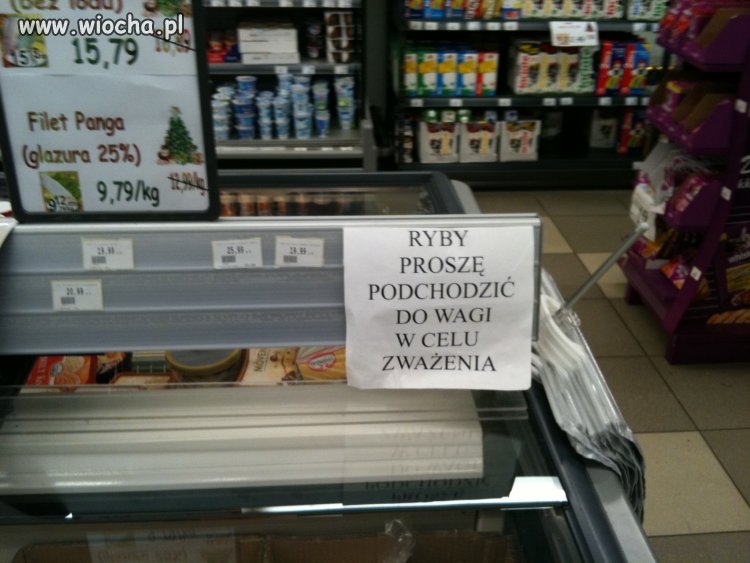 Informacja dla ryb