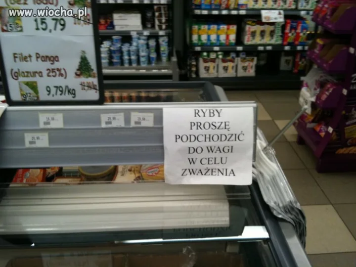 Informacja dla ryb