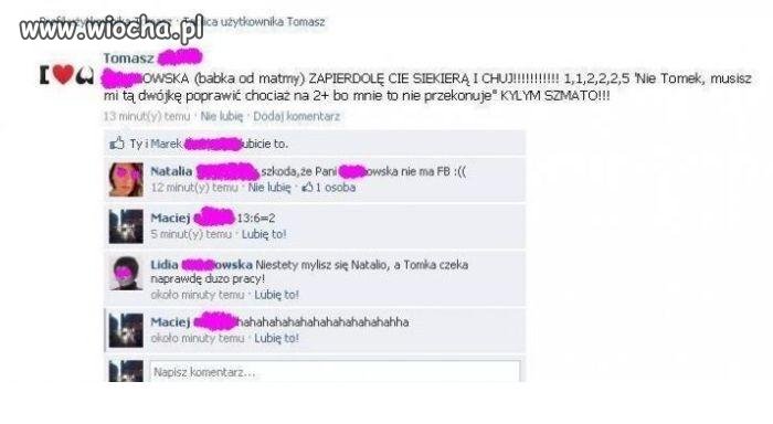 FB nie raz lepiej nie pisać tego co się myśli 