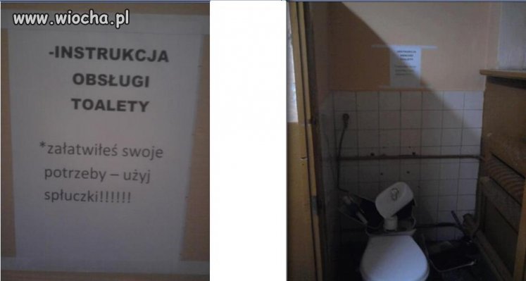 Instrukcja Obsługi toalety w Płyt-Macie 