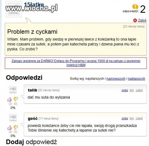 Ja się pytam