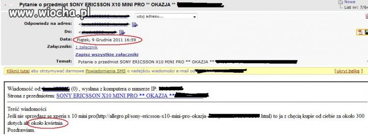 Spoko poczekam.