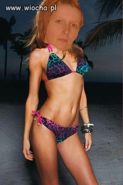 Kolejna mistrzyni photoshopu.