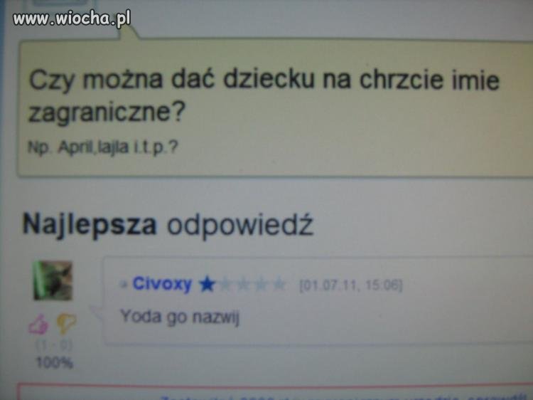 Szczera odpowiedź 