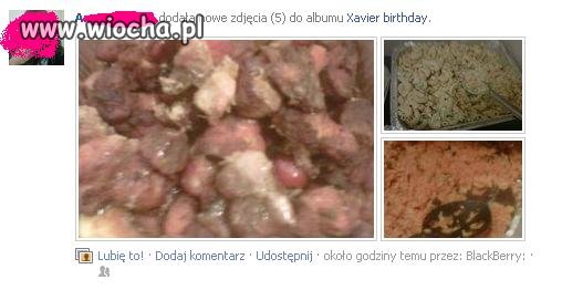 nowa moda na fb -  patrzcie co zrobiłam na obiad