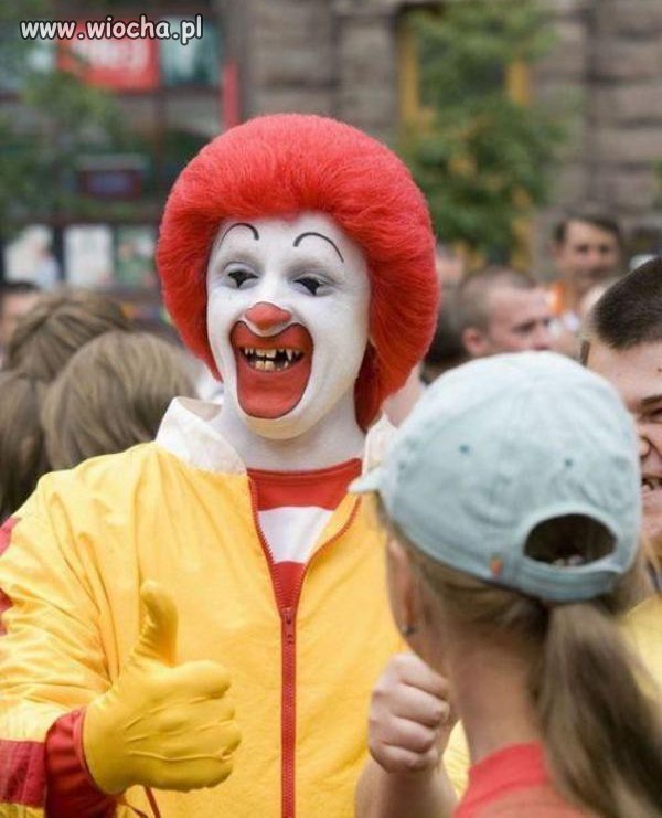 Klaun z McDonald's