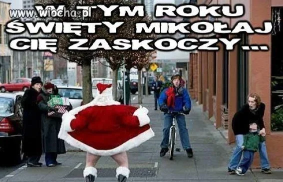 Święty Mikołaj zaskakuje w tym roku.