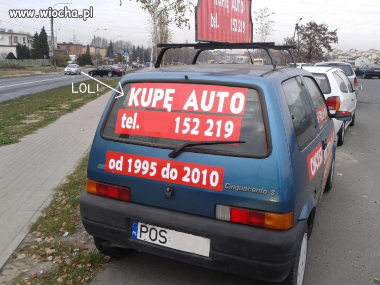 Kupę auto... 